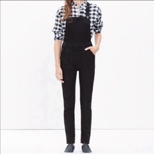 Madewell Denim Cross-Back Overalls